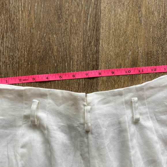 Excursion High Rise Linen Size 2 White Pants - Picture 6 of 10